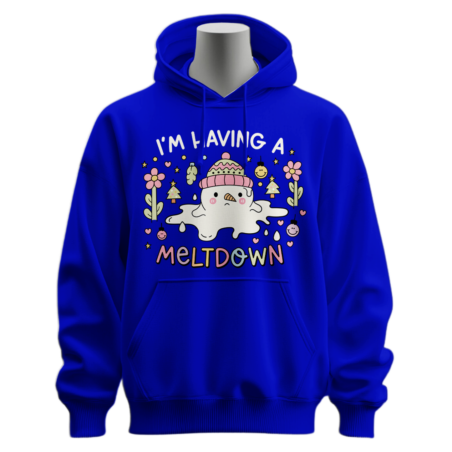 I'm Having A Meltdown Snowman Hoodie