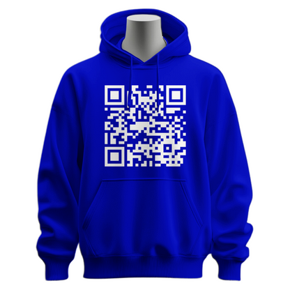 Fuck You Funny QR Code Hoodie