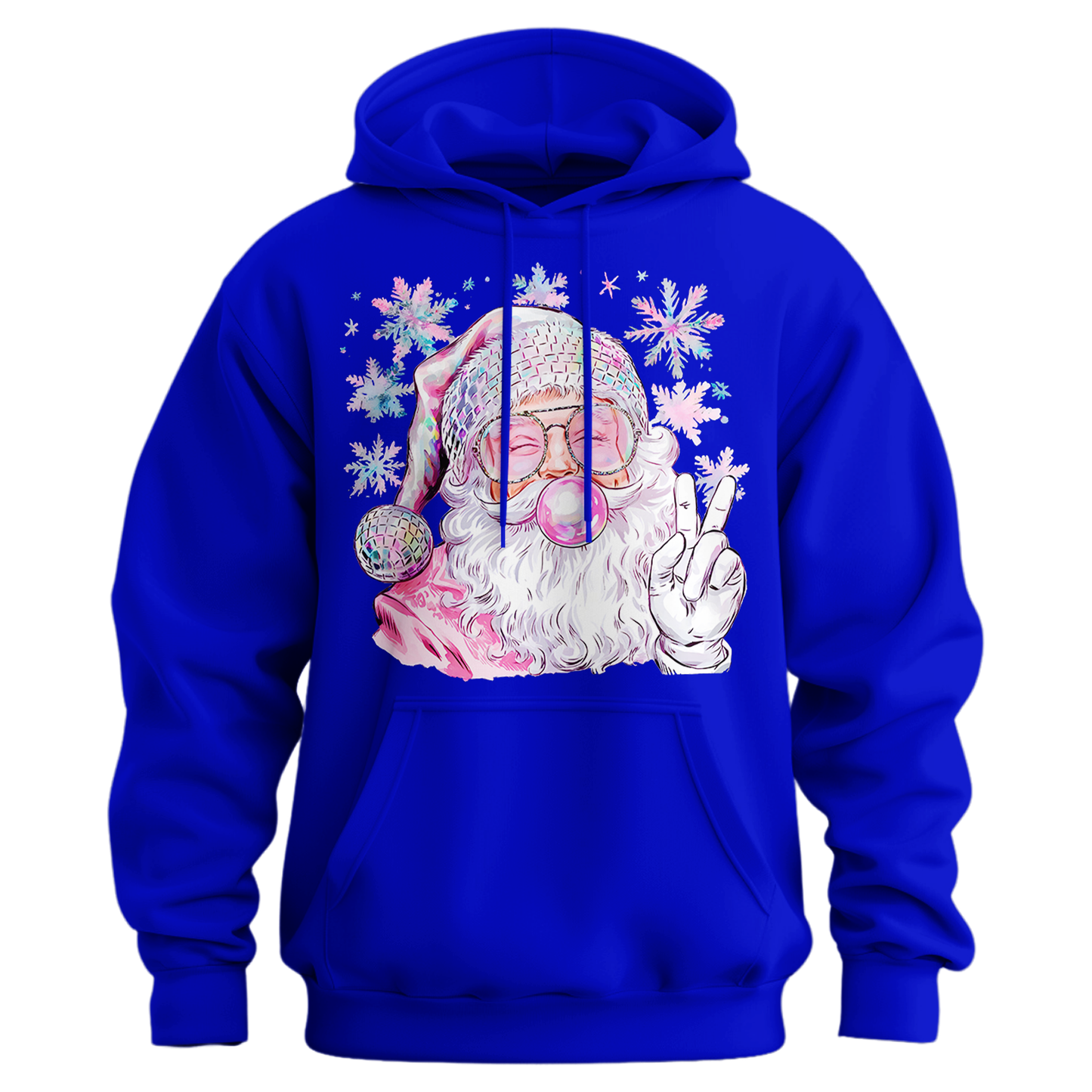 Bubble Gum Santa Hoodie