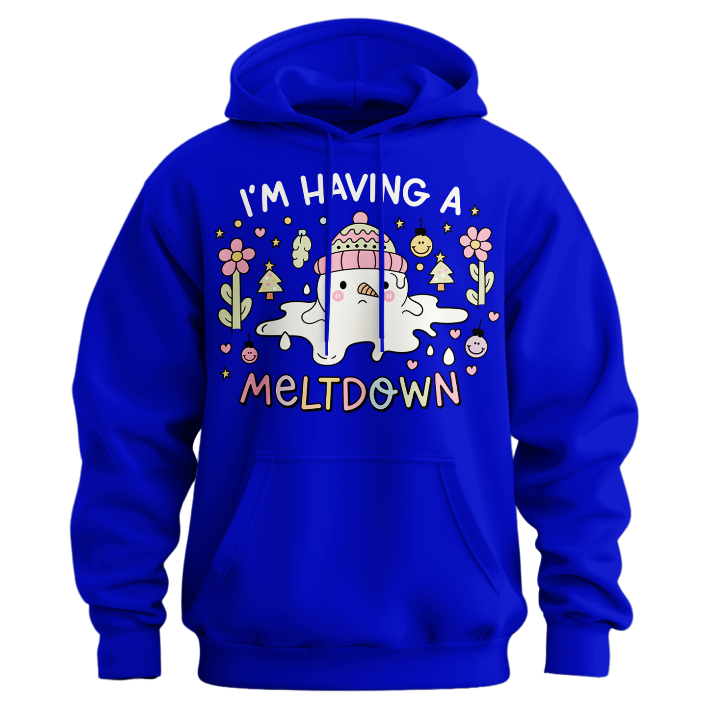 I'm Having A Meltdown Snowman Hoodie