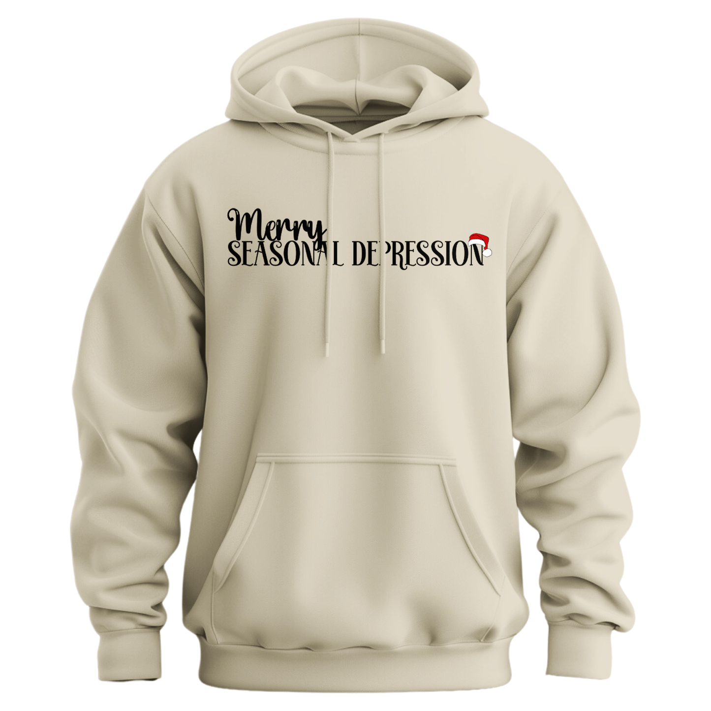 Merry Seasonal Depression Hoodie (Official Lyndseydotw Merch)