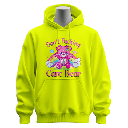 Don't Fucking Care Bear Hoodie