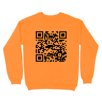 Fuck You QR Code Crewneck Sweatshirt