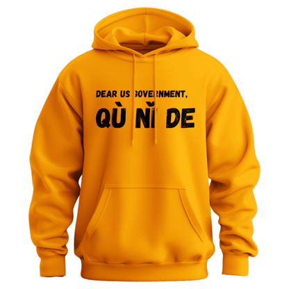 Dear Government Fuck You (in Chinese) Hoodie