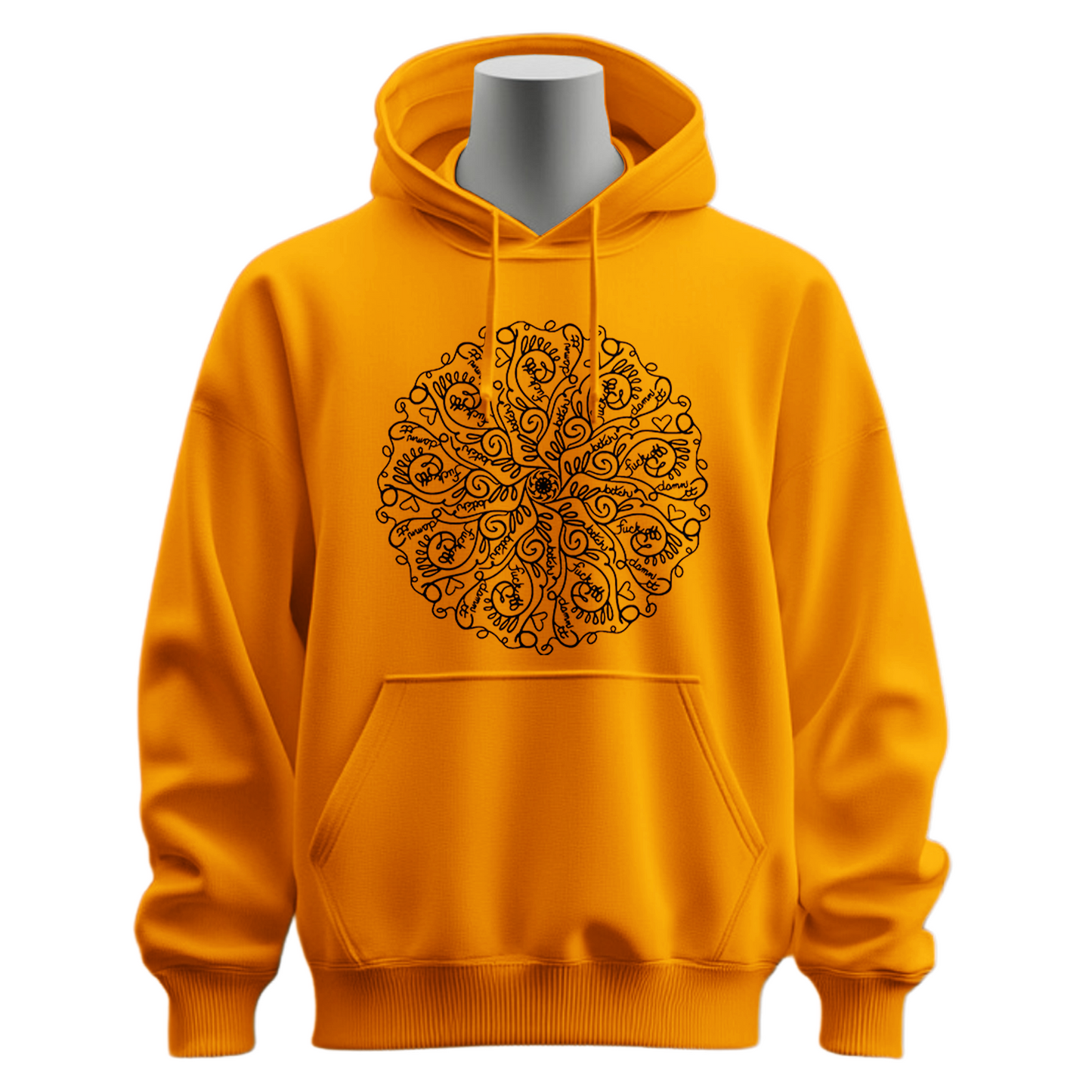 Curse Word Mandala Hoodie