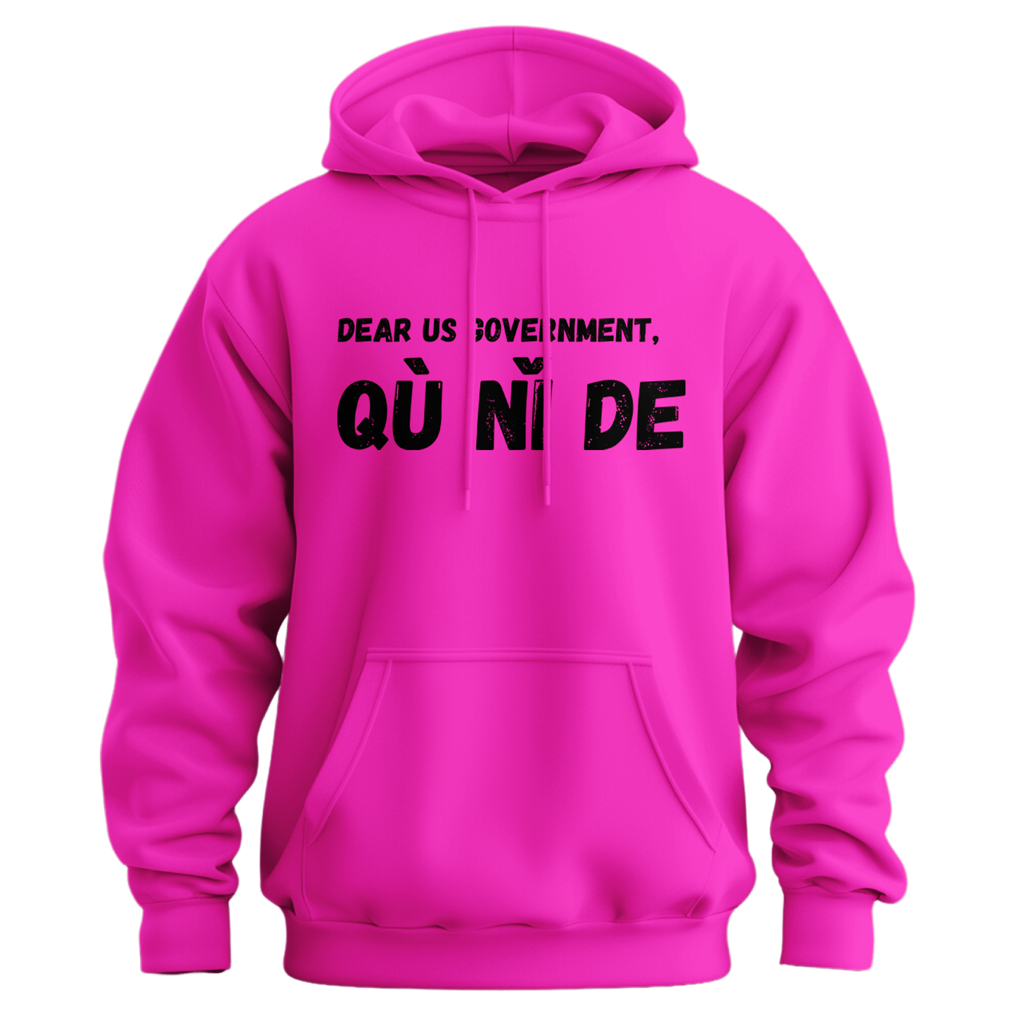 Dear Government Fuck You (in Chinese) Hoodie