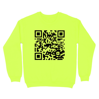 Fuck You QR Code Crewneck Sweatshirt