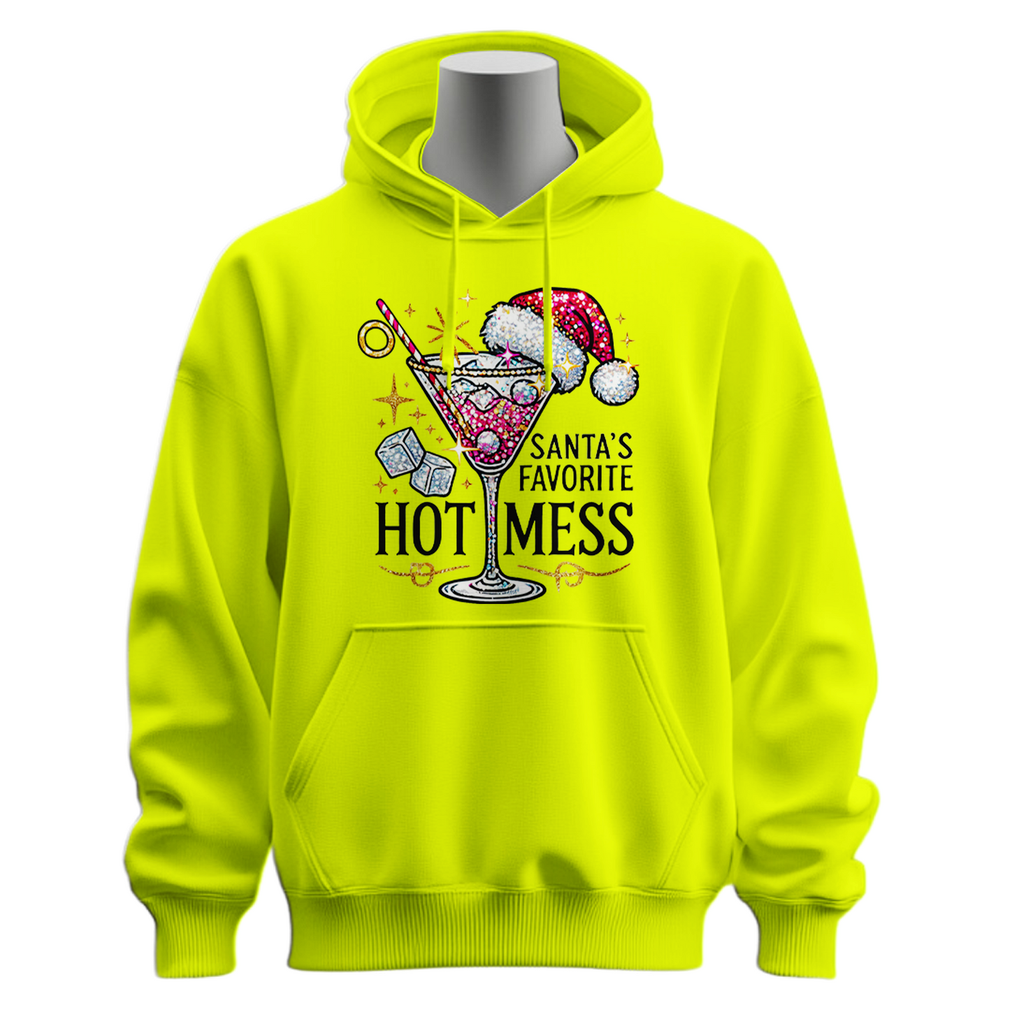 Santa's Favorite Hot Mess Hoodie