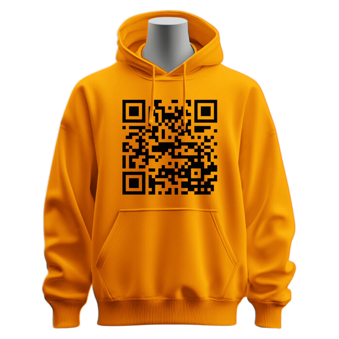 Fuck You Funny QR Code Hoodie