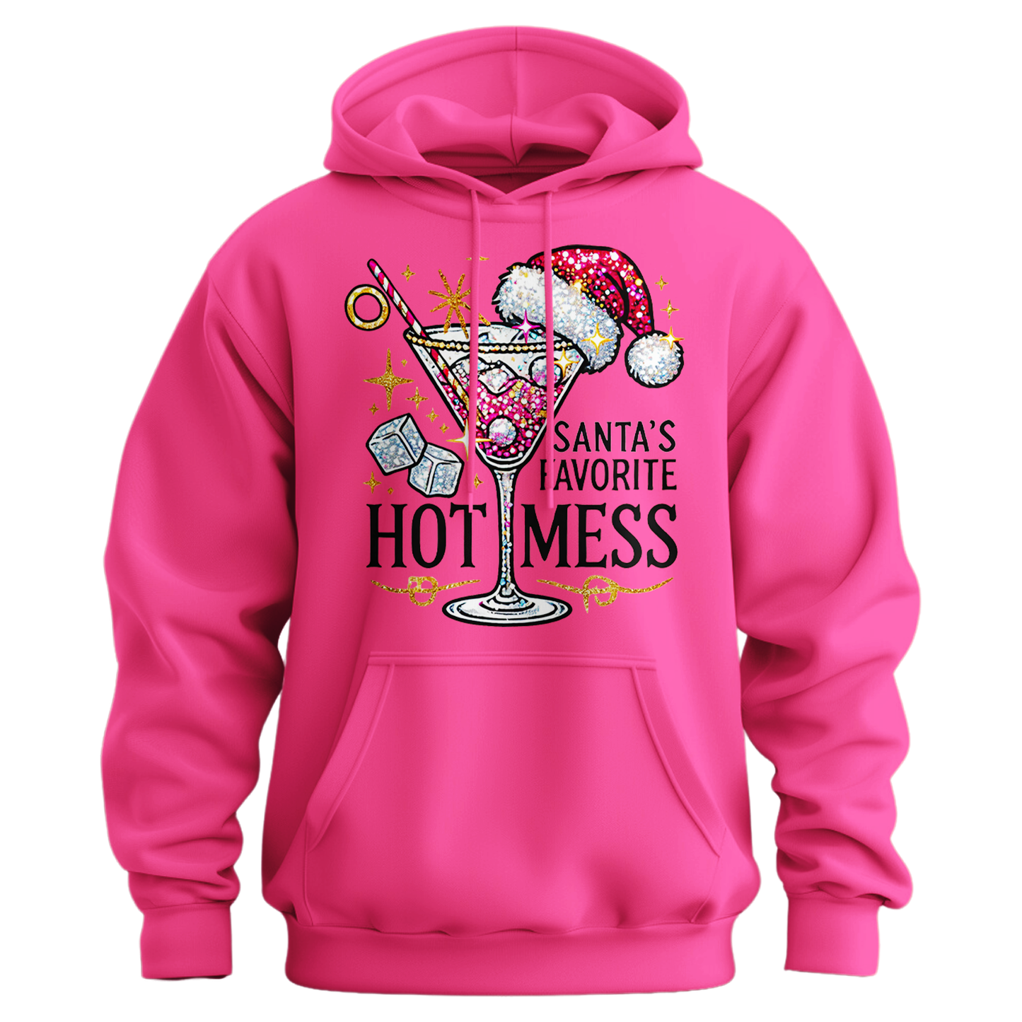 Santa's Favorite Hot Mess Hoodie
