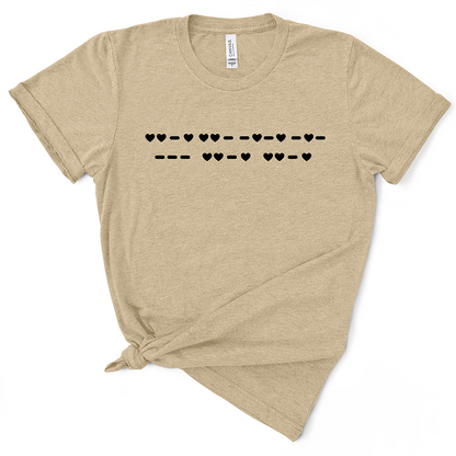 Fuck Off Morse Code TShirt