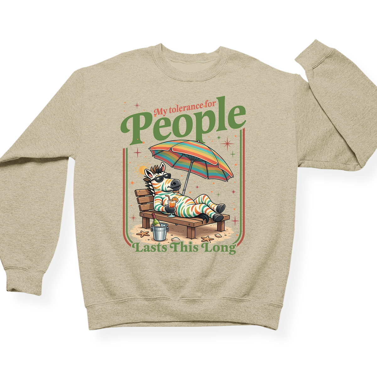 My Tolerance For People Crewneck