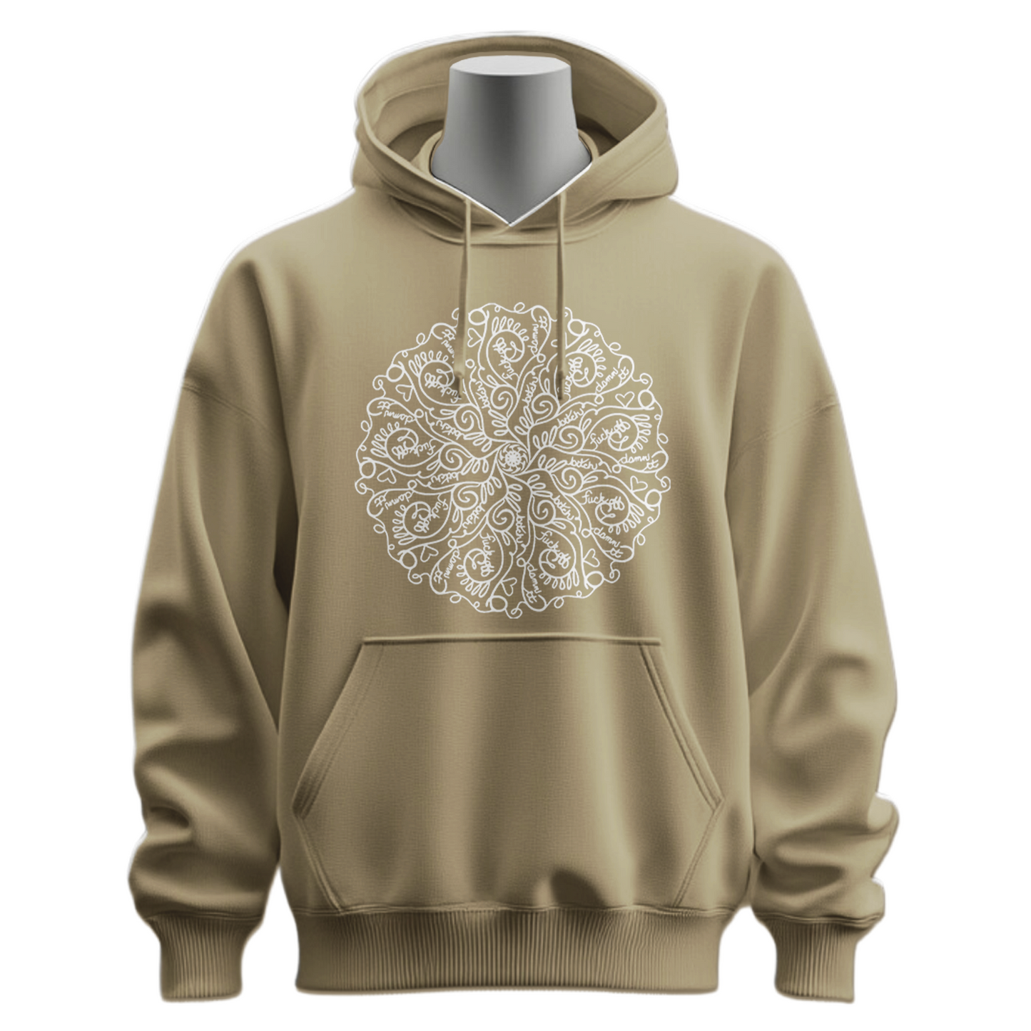 Curse Word Mandala Hoodie