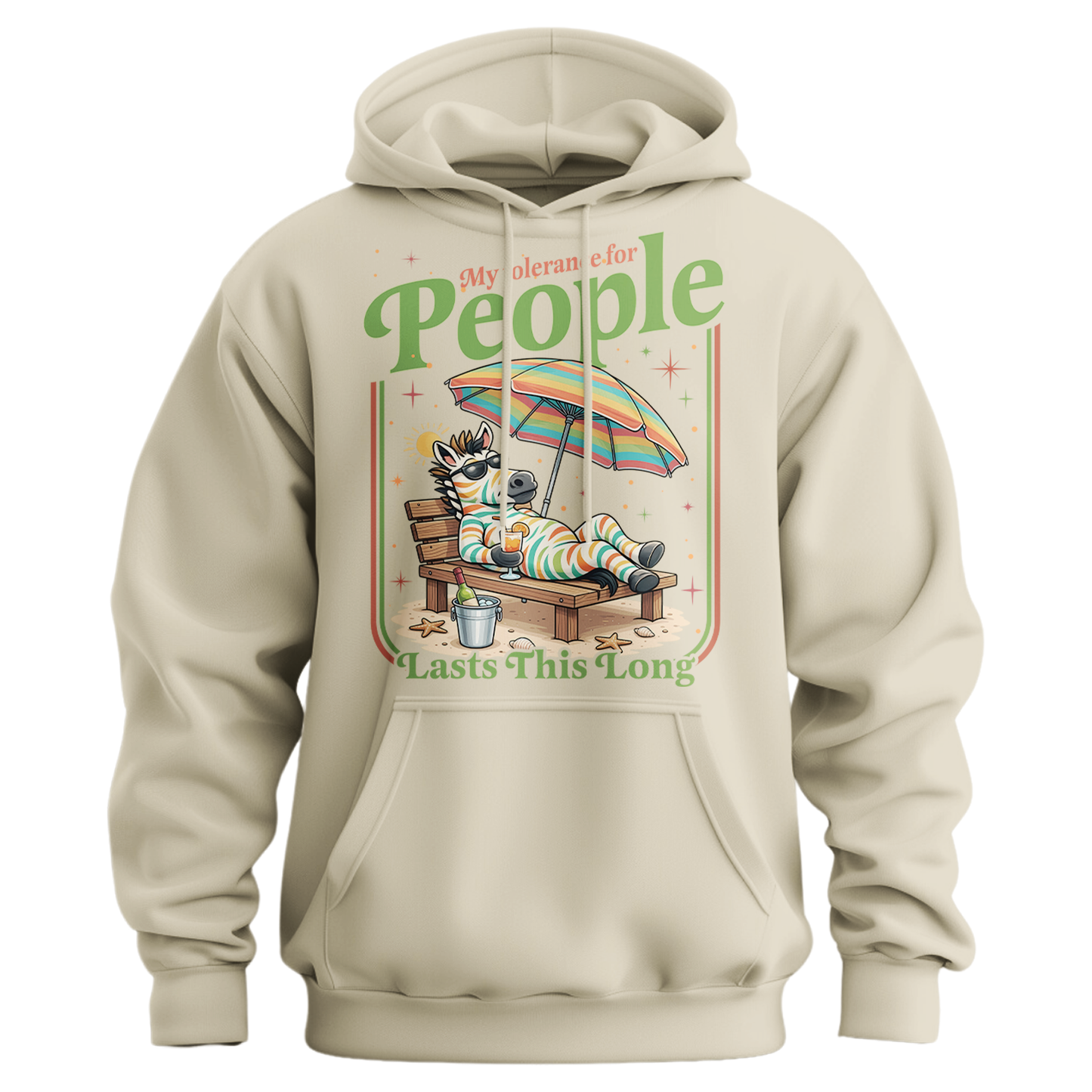 My Tolerance For People Hoodie