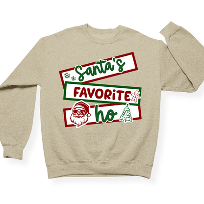 Santa's Favorite Ho Crewneck