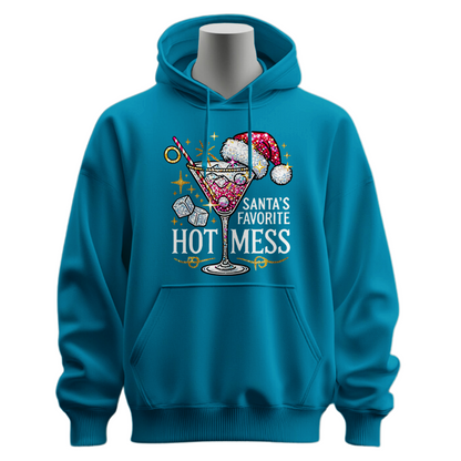 Santa's Favorite Hot Mess Hoodie