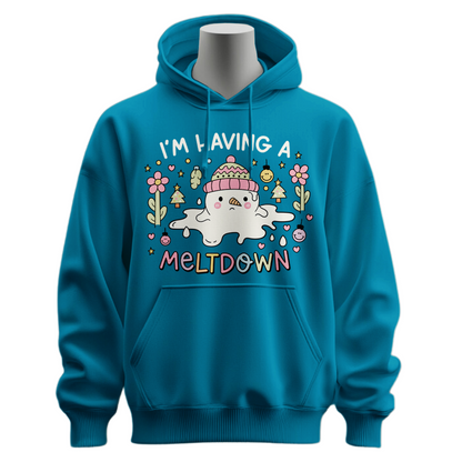 I'm Having A Meltdown Snowman Hoodie