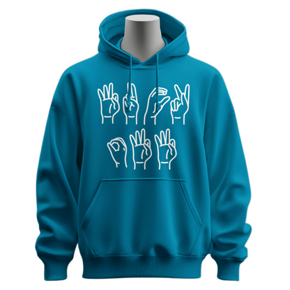 Funny ‘F Off’ in Sign Language Hoodie