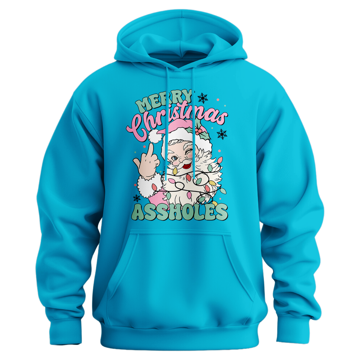 Merry Christmas Assholes Hoodie