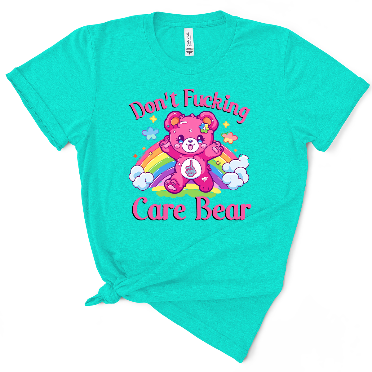 Don't Fucking Care Bear TShirt