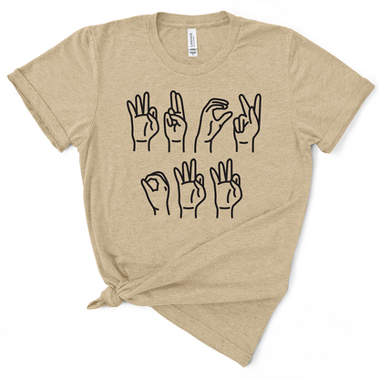 F Off Sign Language Women's Tshirt