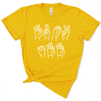 F Off Sign Language Women's Tshirt