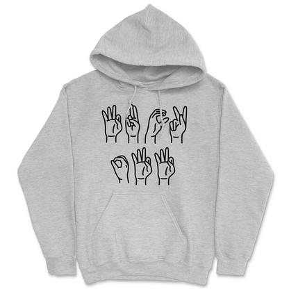 Funny ‘F Off’ in Sign Language Hoodie