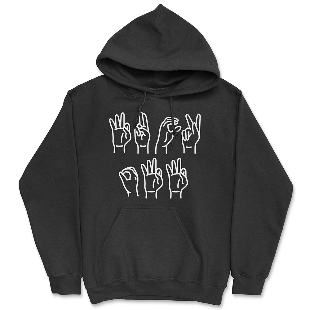 Funny ‘F Off’ in Sign Language Hoodie