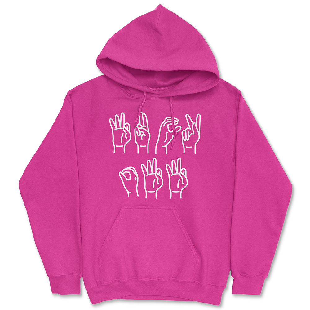 Funny ‘F Off’ in Sign Language Hoodie