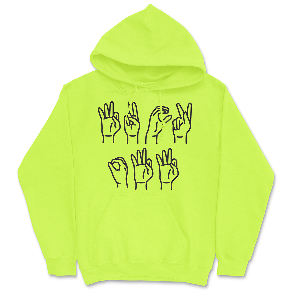 Funny ‘F Off’ in Sign Language Hoodie