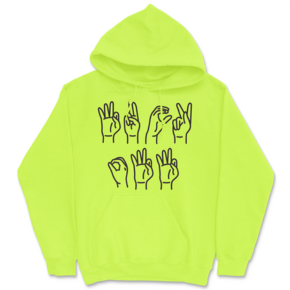 Funny ‘F Off’ in Sign Language Hoodie