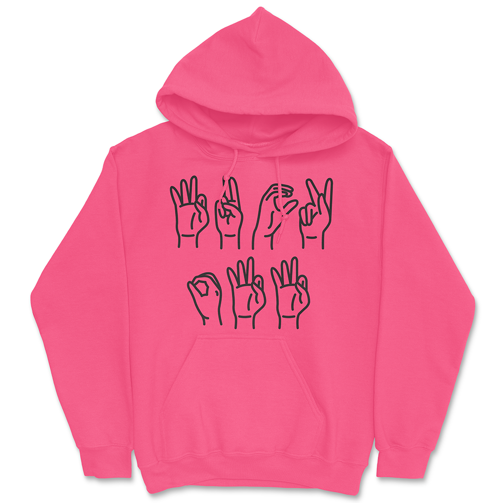 Funny ‘F Off’ in Sign Language Hoodie