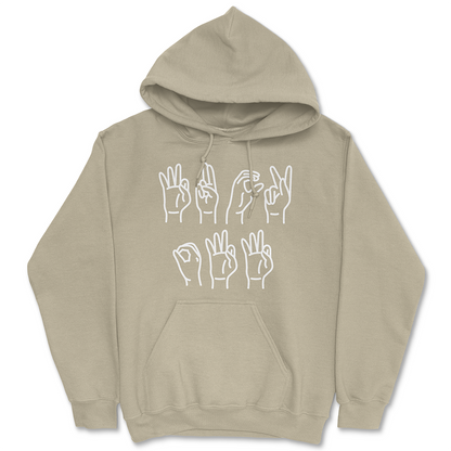 Funny ‘F Off’ in Sign Language Hoodie