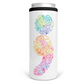 Floral Semicolon Can Cooler