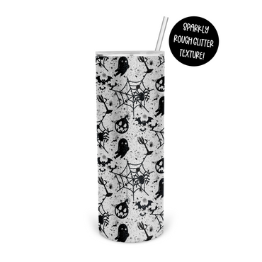 Halloween Splatter Skinny Tumbler