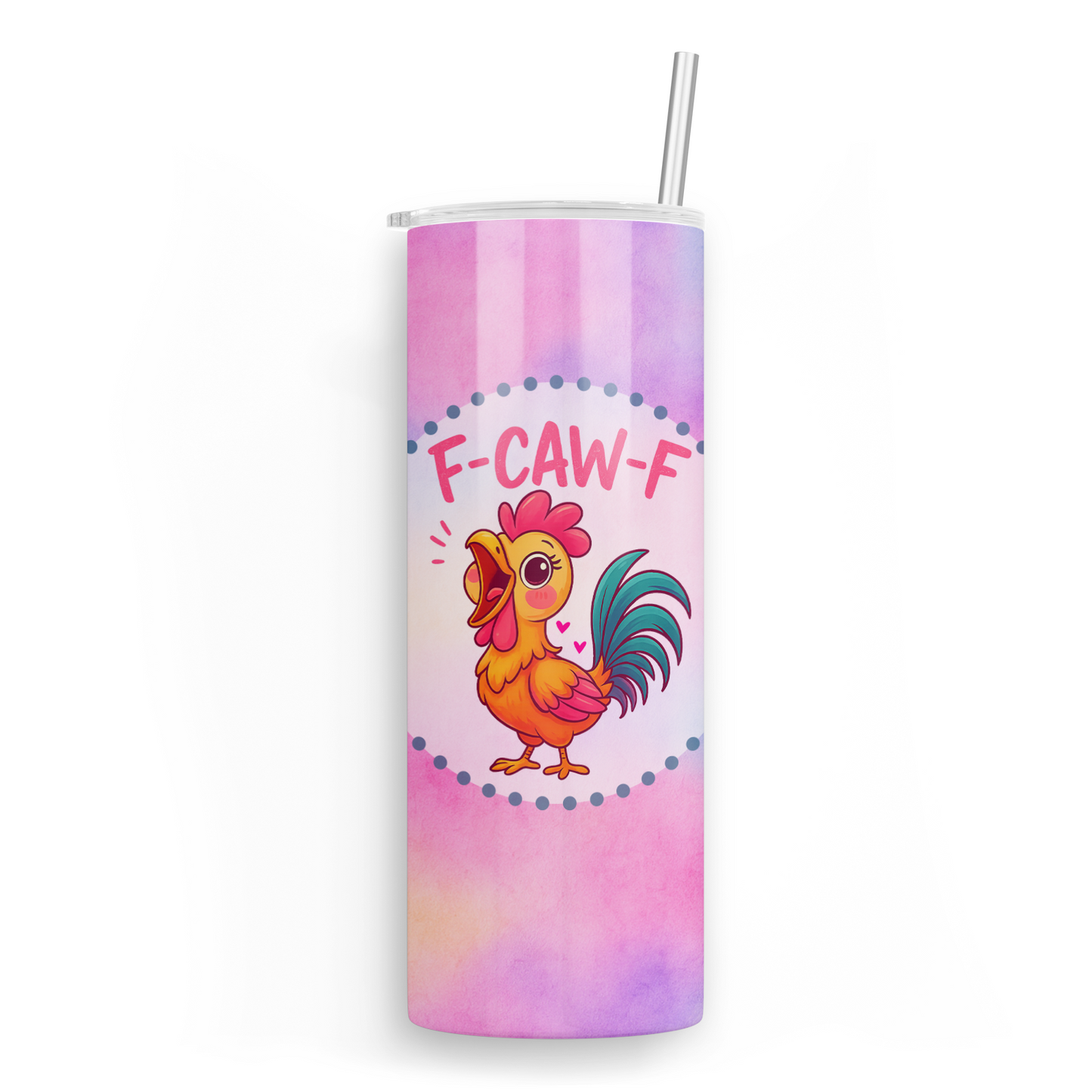 F-Caw-F Skinny Tumbler