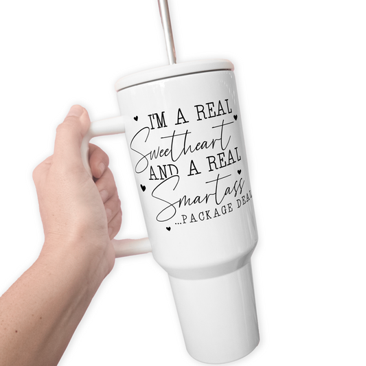 Sweetheart Smartass 40 Oz Tumbler