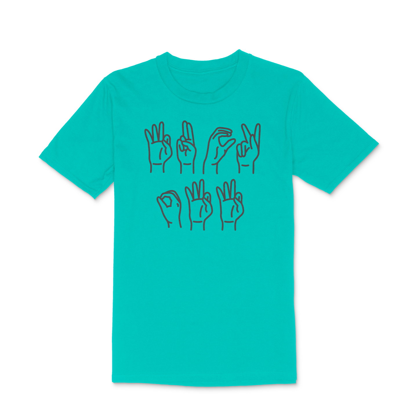 Funny ‘F Off’ in Sign Language Men's Tshirt