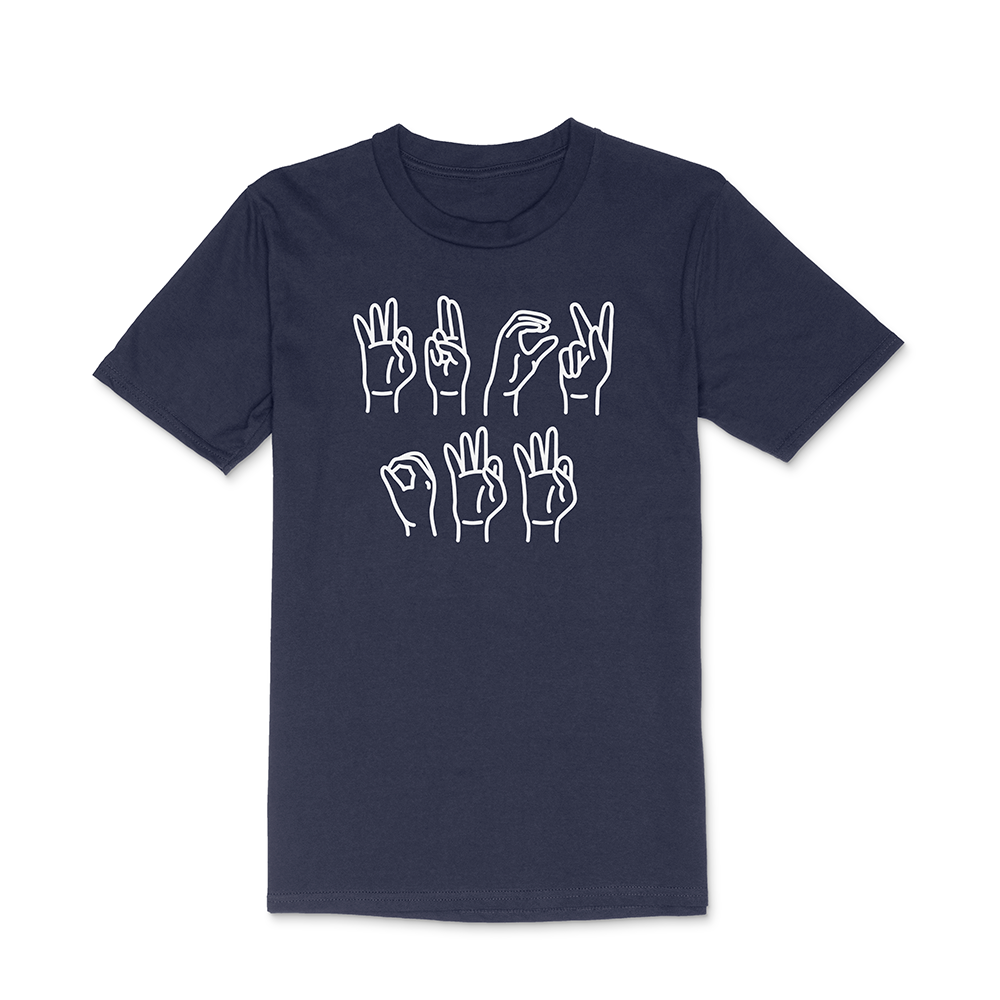 Funny ‘F Off’ in Sign Language Men's Tshirt – tcb co.