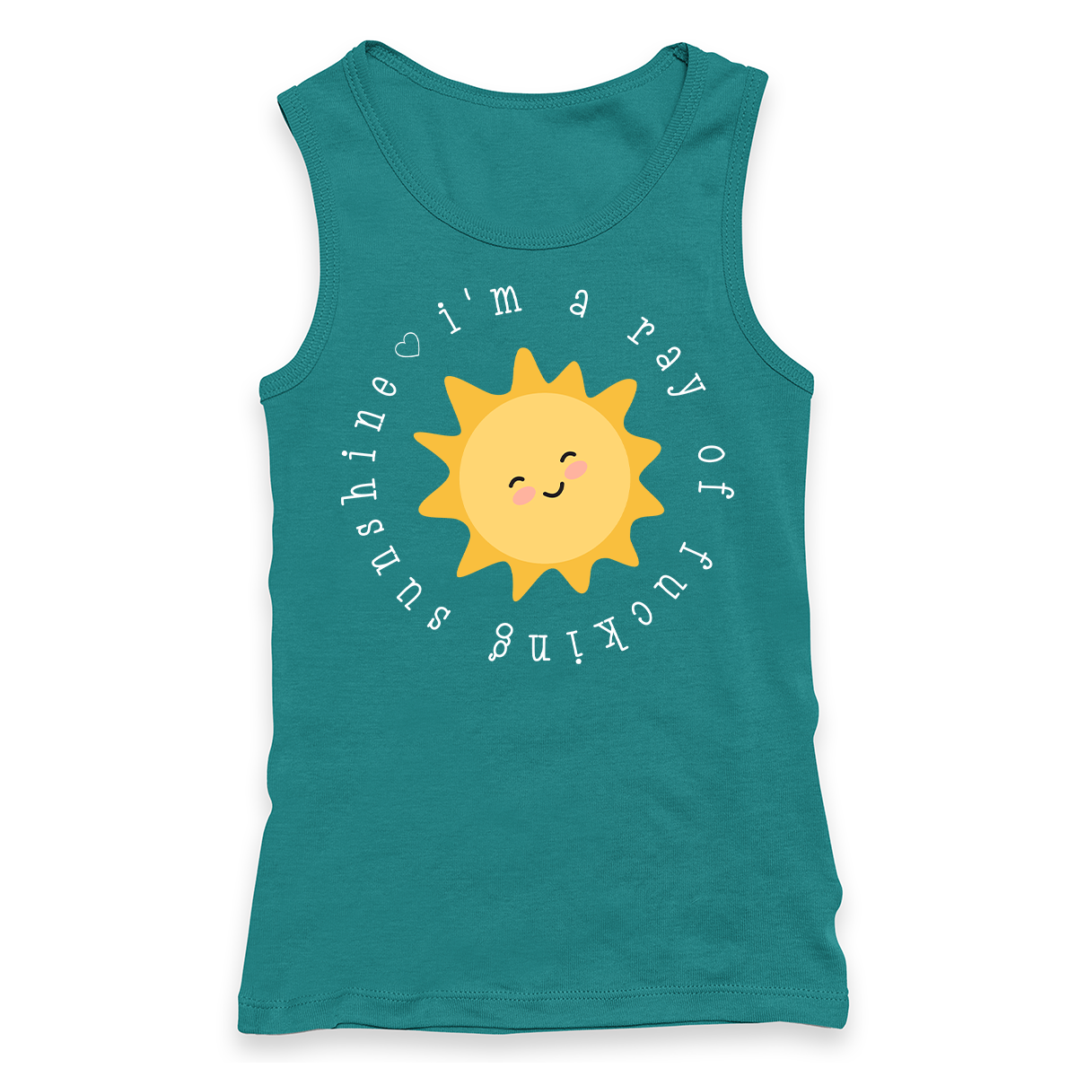 Ray Of Fucking Sunshine Racerback Tank
