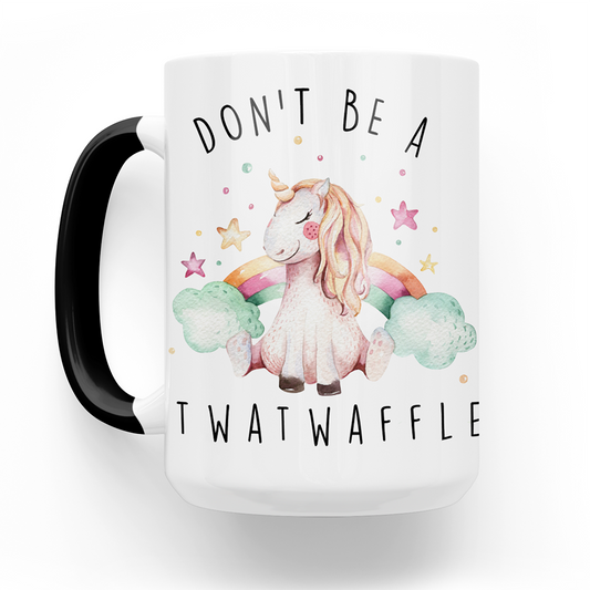 Don't Be A Twatwaffle 15 Oz Ceramic Mug