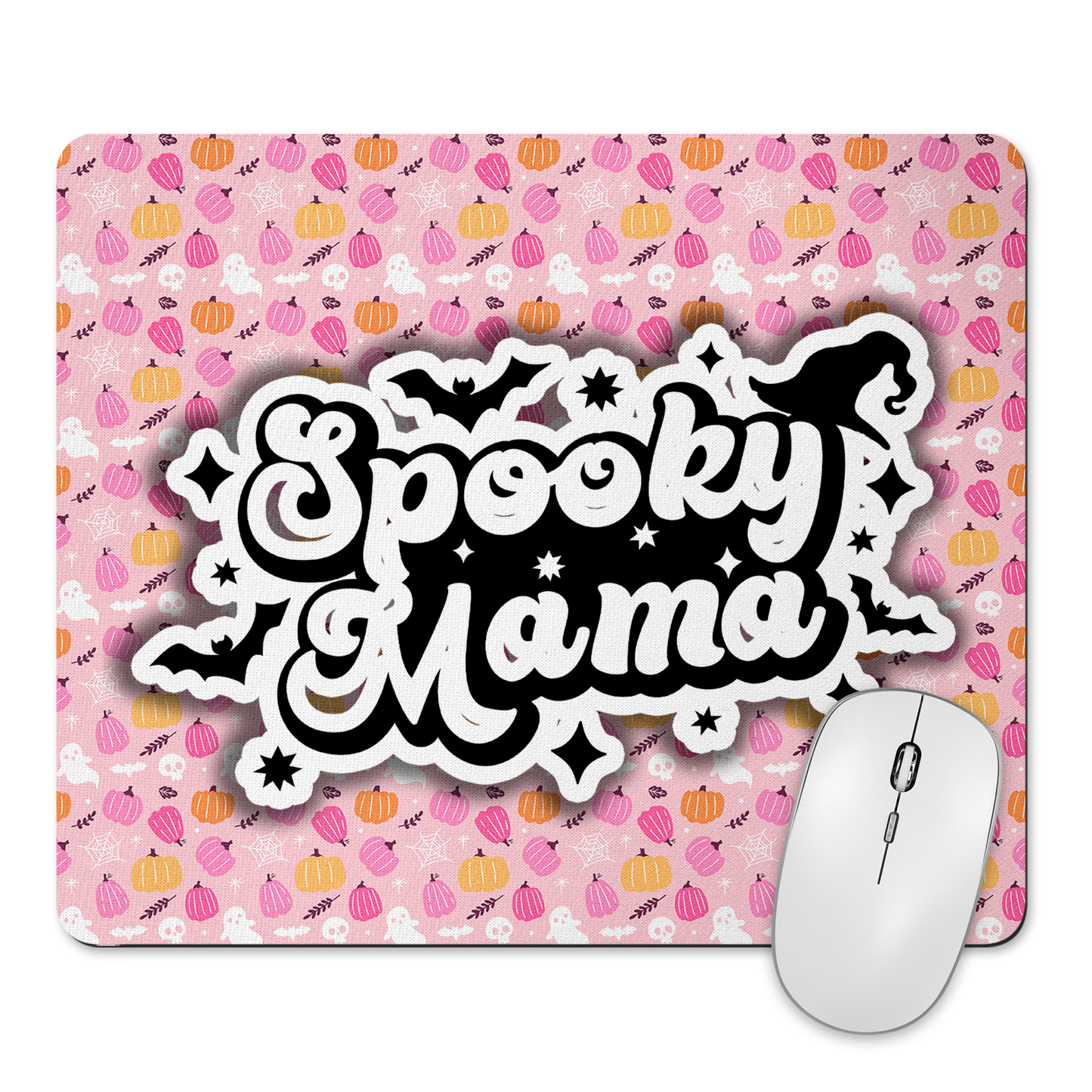 Spooky Mama Mousepad & Coaster Set