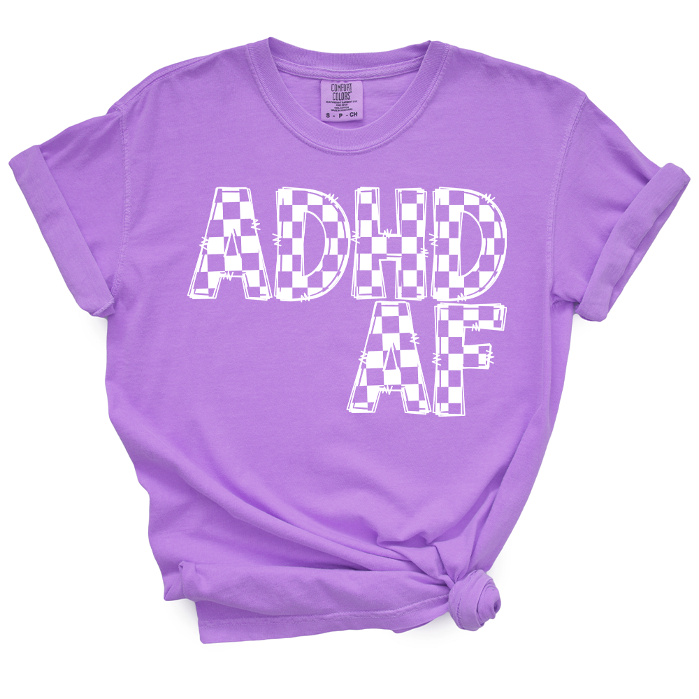 ADHD AF TShirt (Official Lyndseydotw Merch)