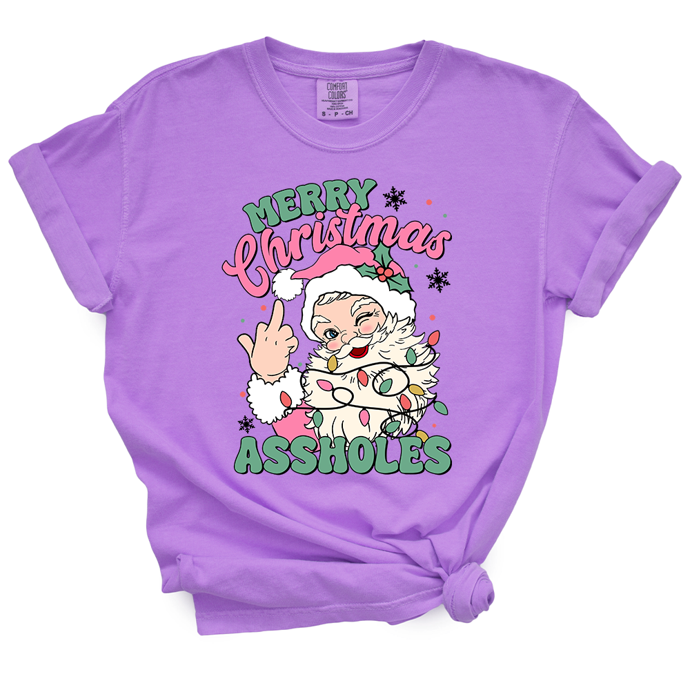Merry Christmas Assholes TShirt