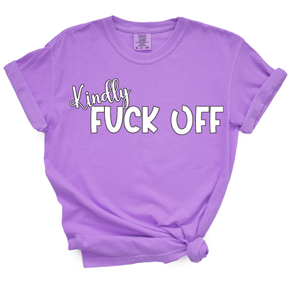 Kindly Fuck Off TShirt (Official Lyndseydotw Merch)
