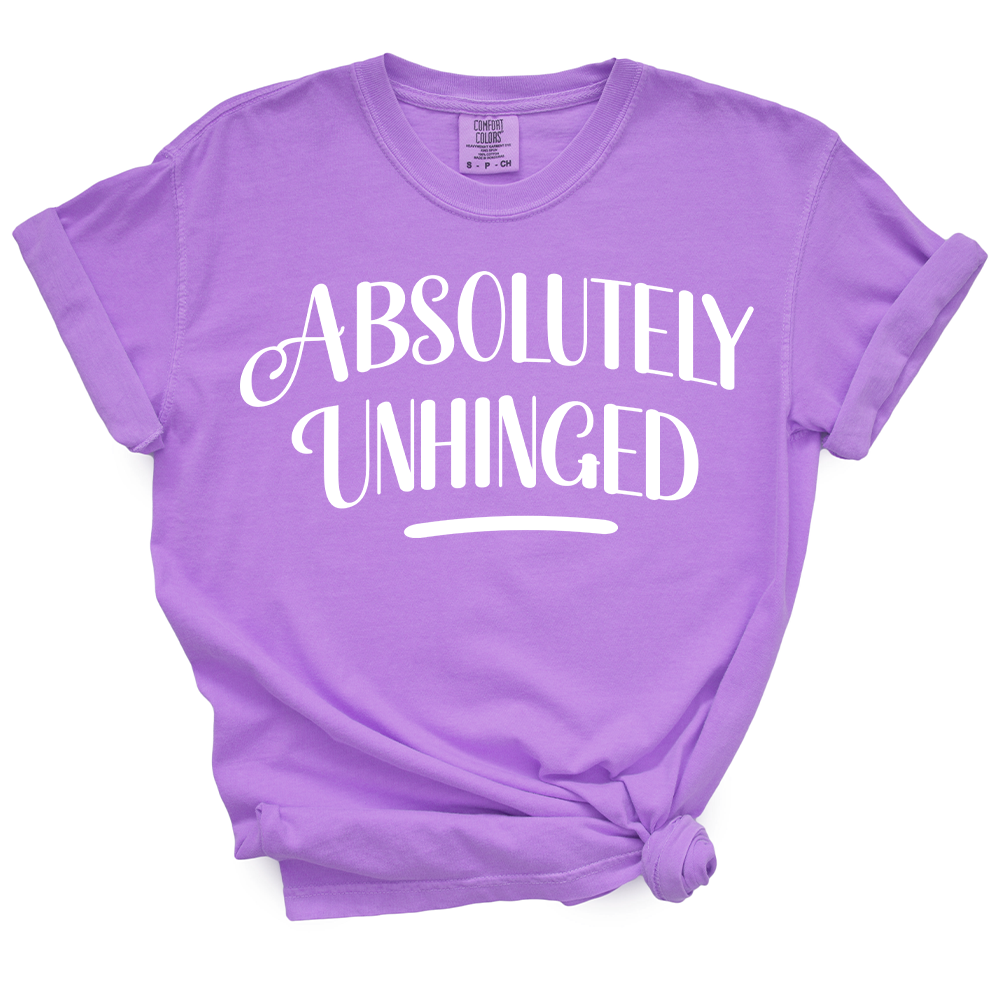 Absolutely Unhinged TShirt (Offical Lyndseydotw Merch)