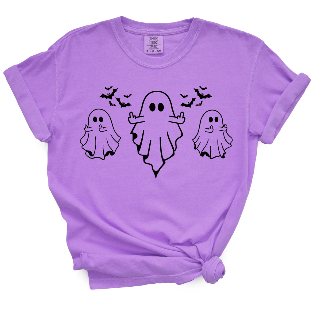 Ghost Middle Finger Tshirt