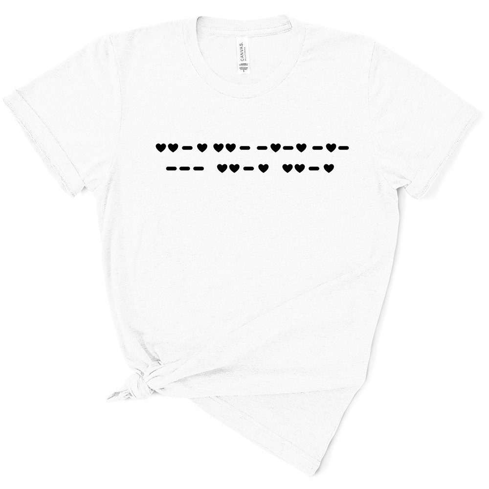 Fuck Off Morse Code TShirt