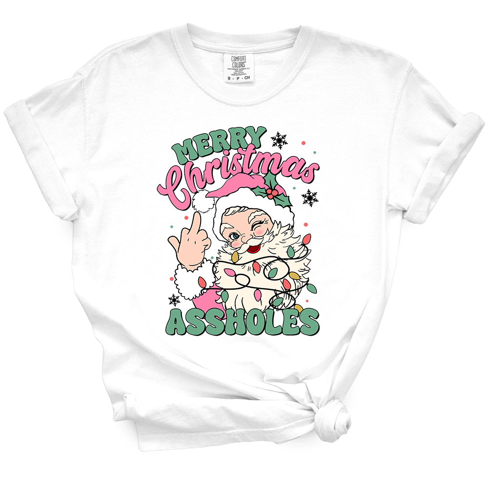 Merry Christmas Assholes TShirt