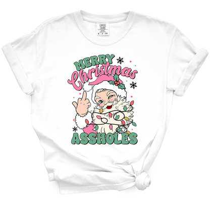 Merry Christmas Assholes TShirt
